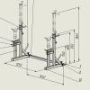 Купить Стойка с подстраховкой Профи RK-010 в Семёнове 