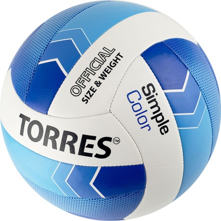 Купить Мяч волейбольный Torres Simple Color любительский р.5 в Семёнове 